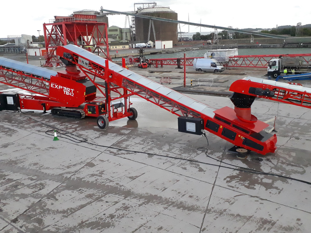 МОБІЛЬНІ ПЕРЕСИПНІ КОНВЕЄРИ